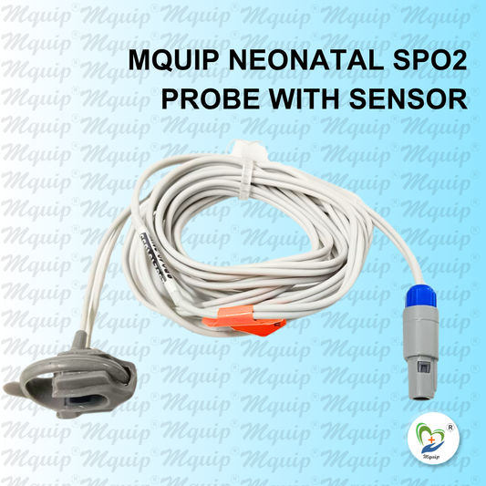 Neonatal SPO2 Probe and Sensor Compatible with Edan Monitor (6 Pin 2 Cut)