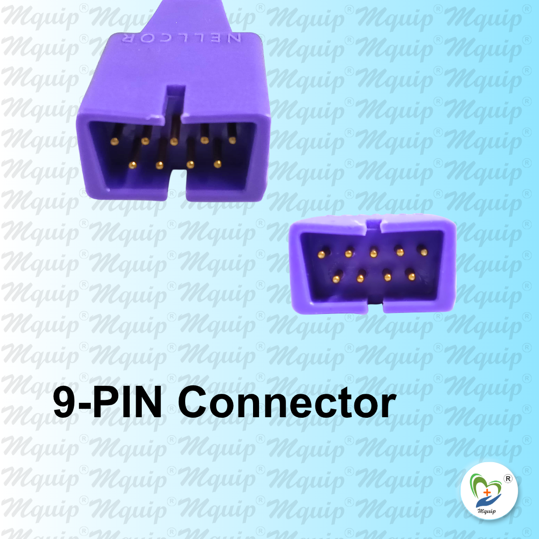 Neonatal SPO2 Probe and Sensor Compatible with Nellcor (9 Pin)