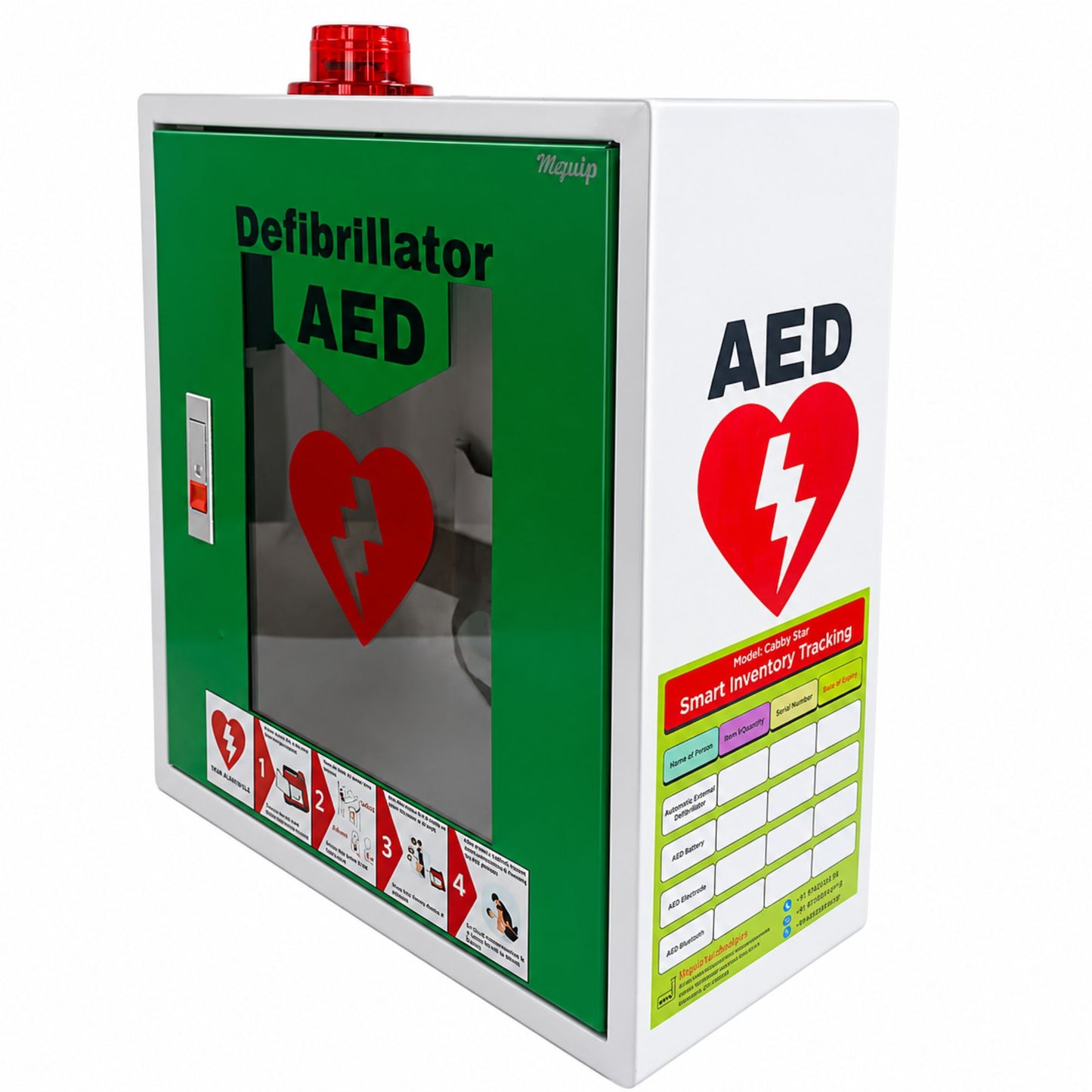 AED Cabinet – Cabby Star (Green)