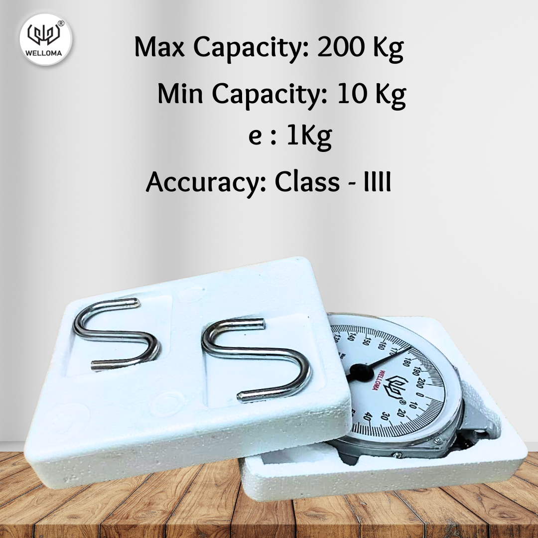 Hanging Weighing Scale upto 200 Kg