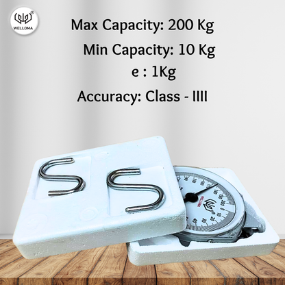 Hanging Weighing Scale upto 200 Kg