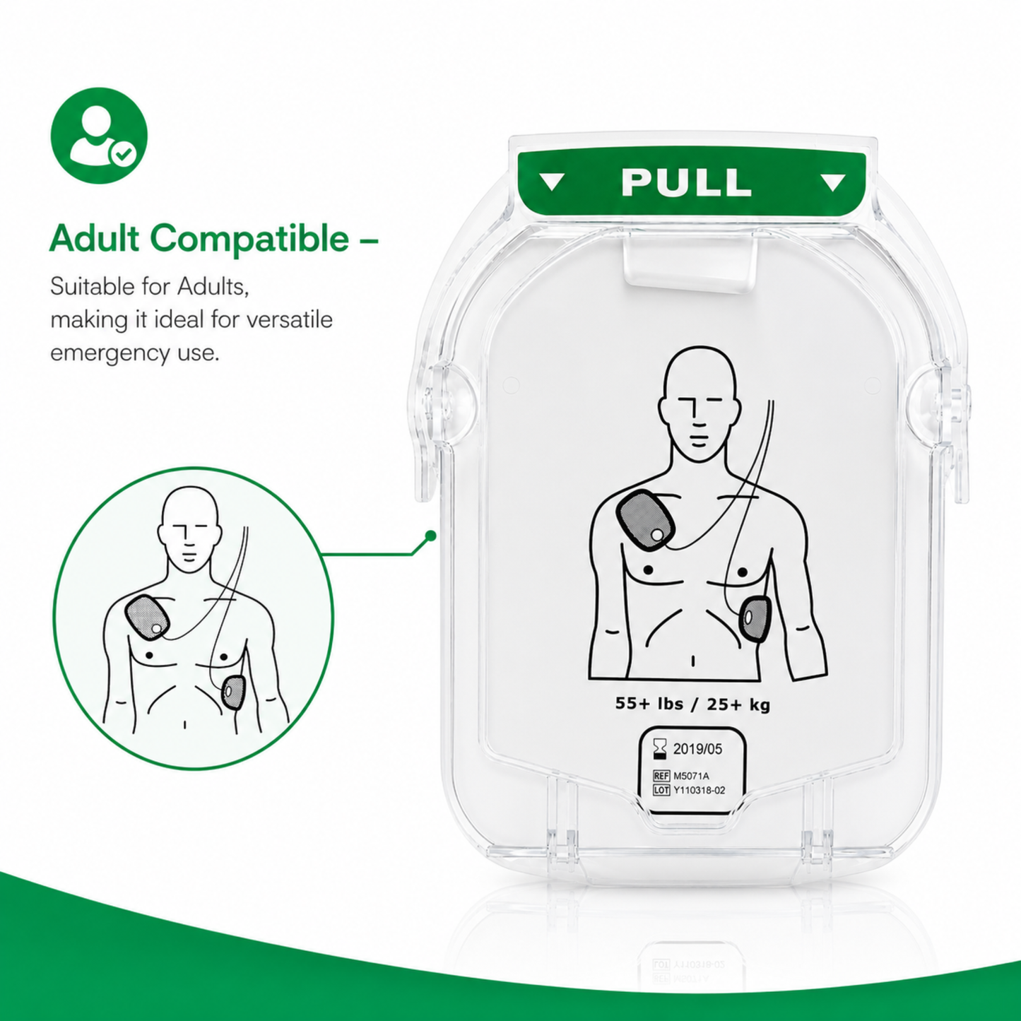 Philips AED Pad for HS1 (M5071A)