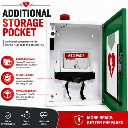 AED Cabinet – Cabby Star (Green)
