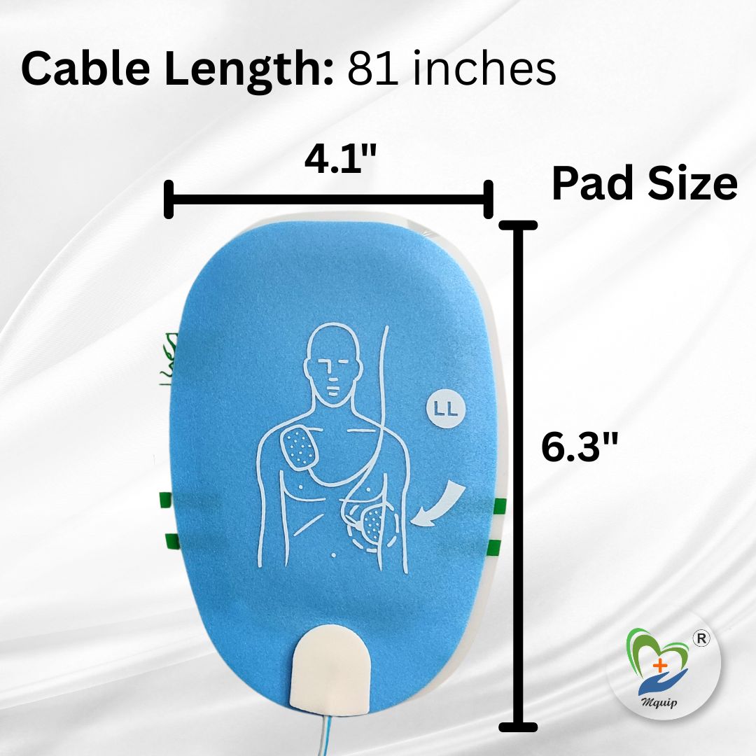 AED PAD COMPATIBLE FOR CARDIAC SCIENCE AED MODEL: POWERHEART AED G3