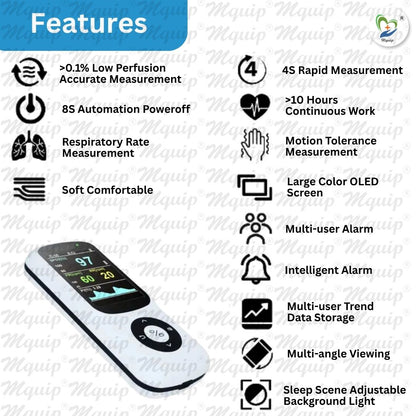 Handheld Pulse Oximeter Model- OXYQUIP