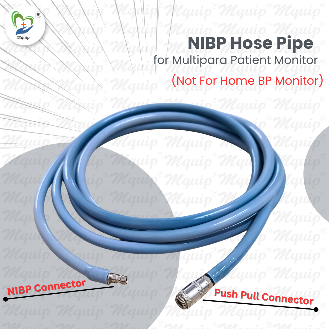 NIBP Hose Pipe (Push Pull Connector & NIBP Cuff Connector)