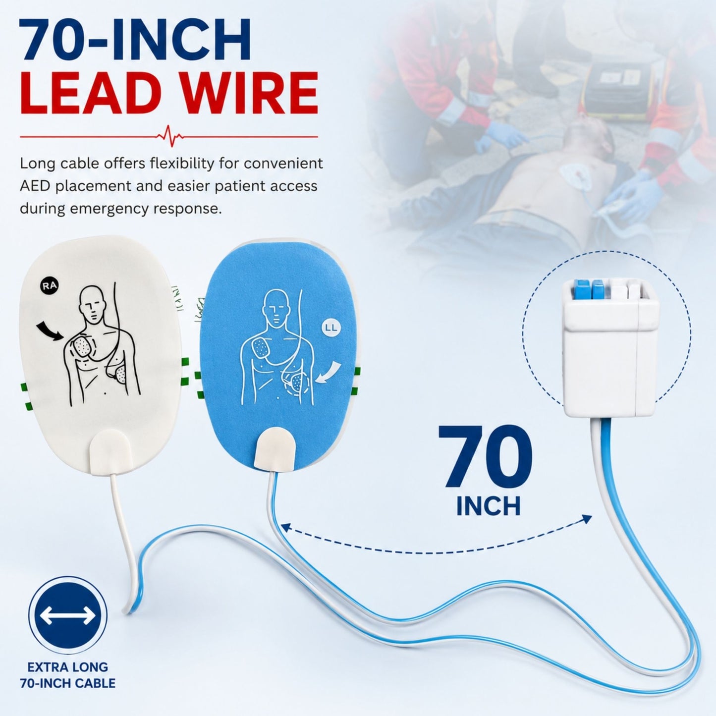 AED PAD FOR HEARTPLUS AED MODEL: NT-180