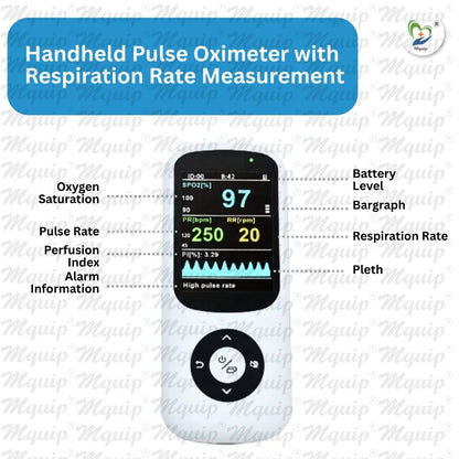 Handheld Pulse Oximeter Model- OXYQUIP