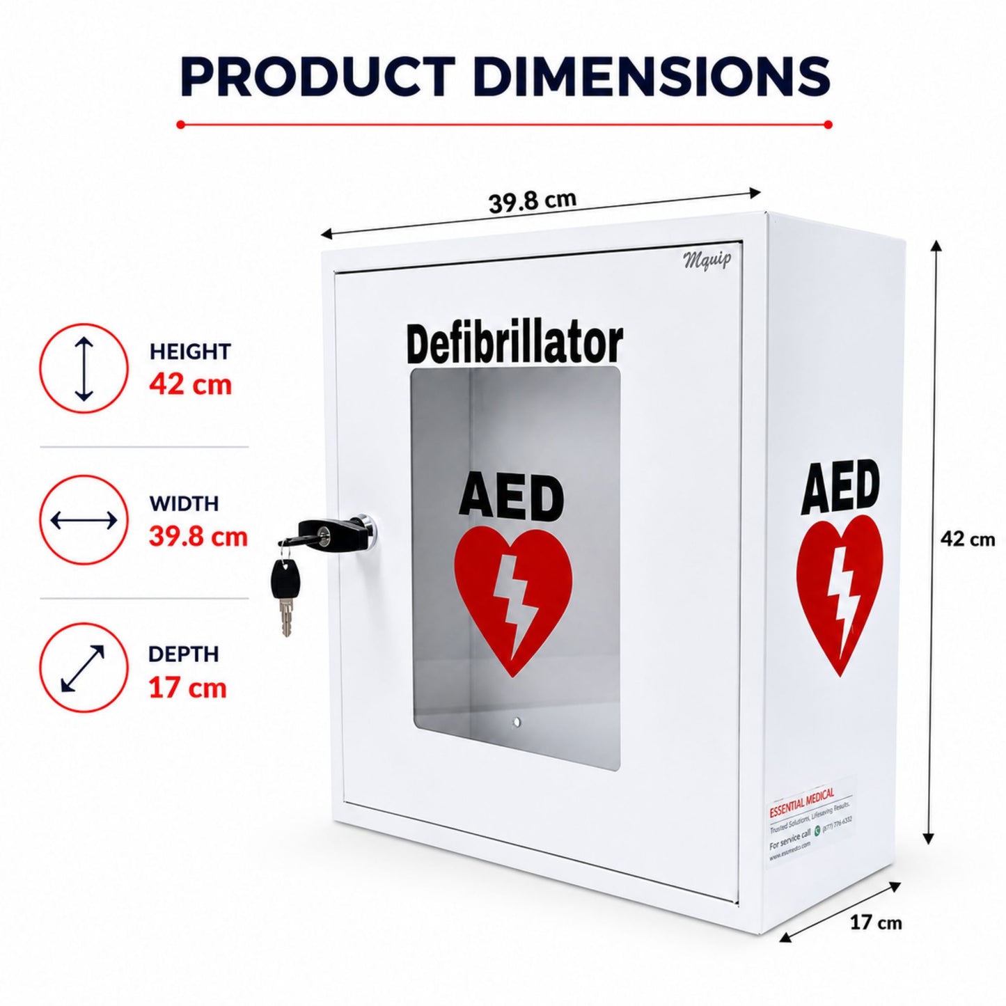 AED Cabinet Model- Cabby-ECO