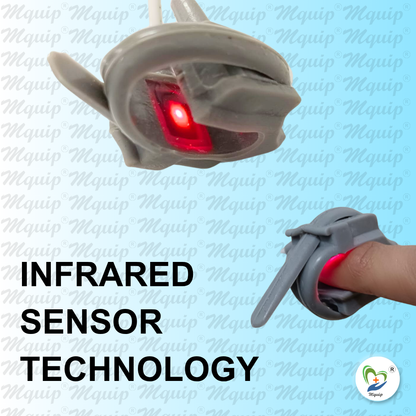 Neonatal SPO2 Probe and Sensor Compatible with Edan Monitor (6 Pin 2 Cut)