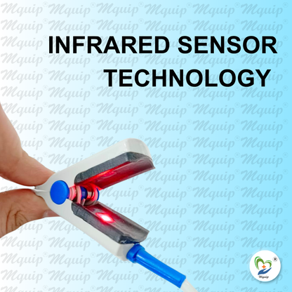 Adult SPO2 Probe and Sensor Compatible with Edan Multipara Monitor (6 Pin 2 Cut)