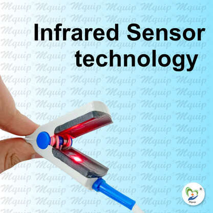Adult SPO2 Probe and Sensor Compatible with Nellcor Monitor (9 Pin)