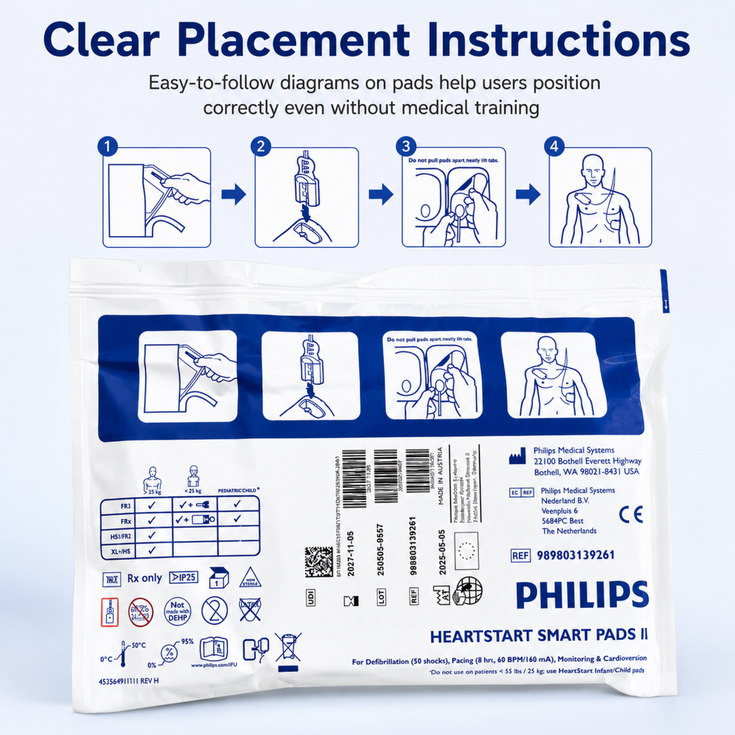 Philips AED Pad for FRx