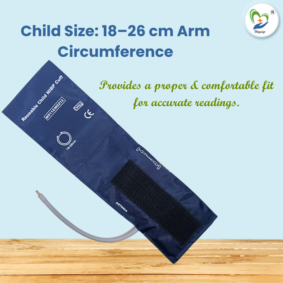 Reusable Child NIBP Cuff (Size 18-26 cm)