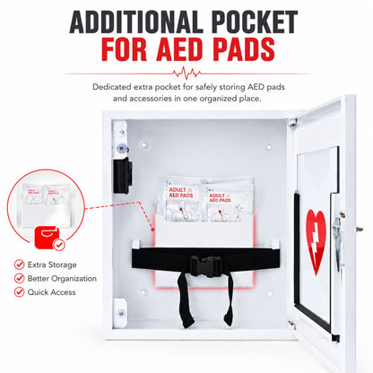 AED Cabinet Model – Cabby White 2.0 (White)