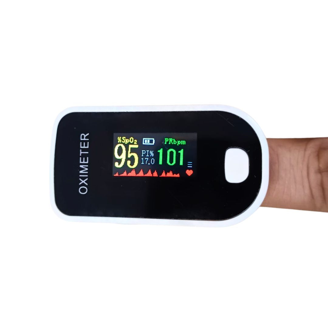 Fingertip Pulse Oximeter Model- OXYQUIP