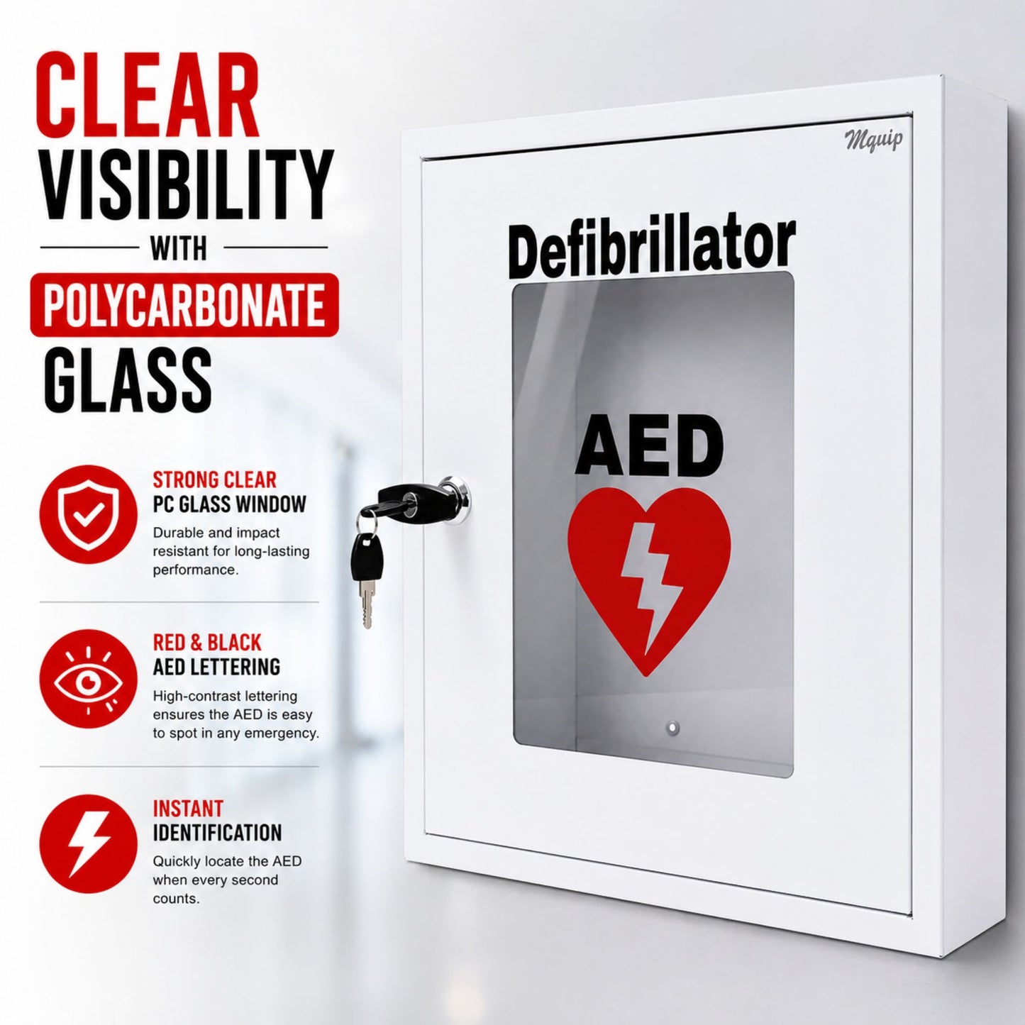 AED Cabinet Model- Cabby-ECO