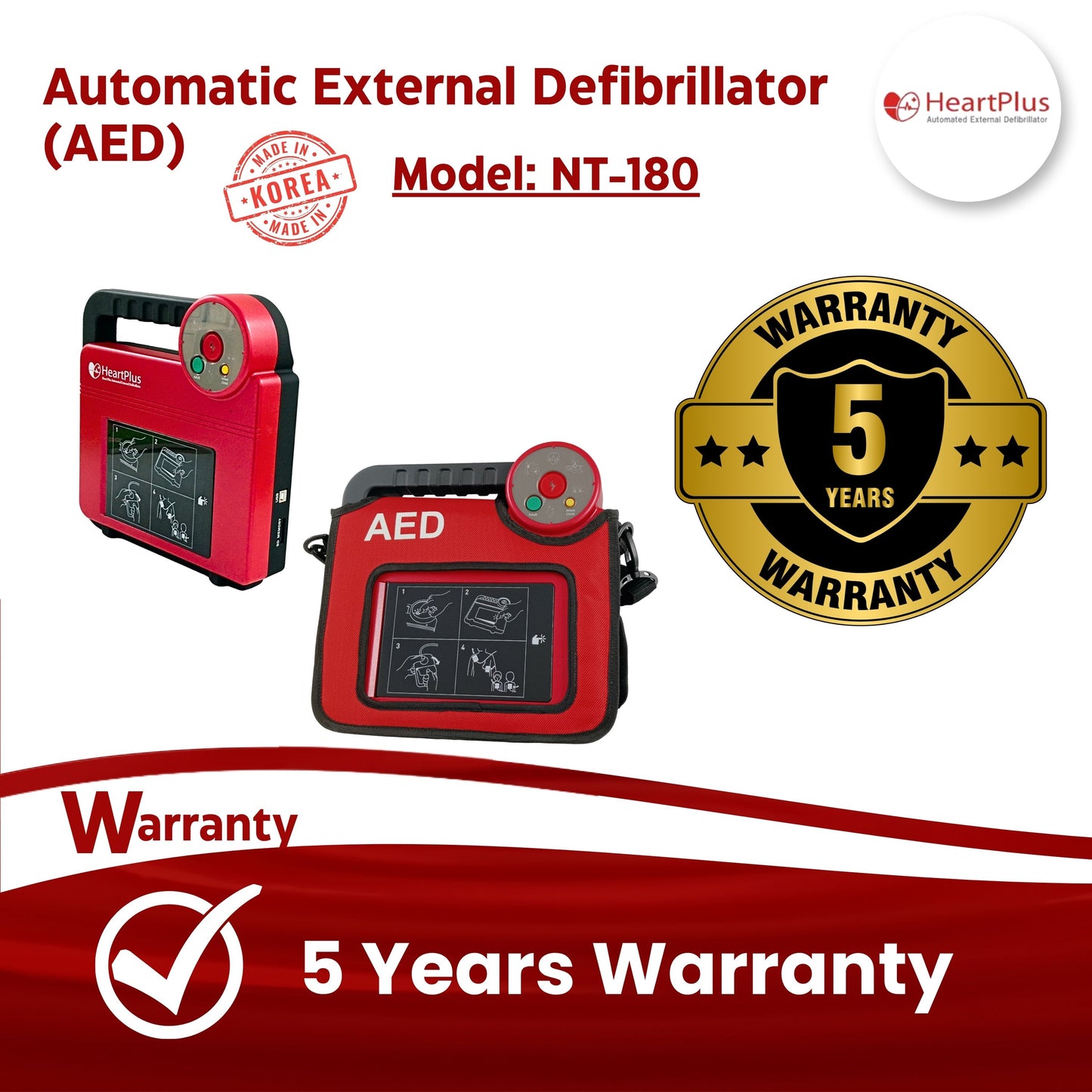 Automatic External Defibrillator – AED (Made in Korea)