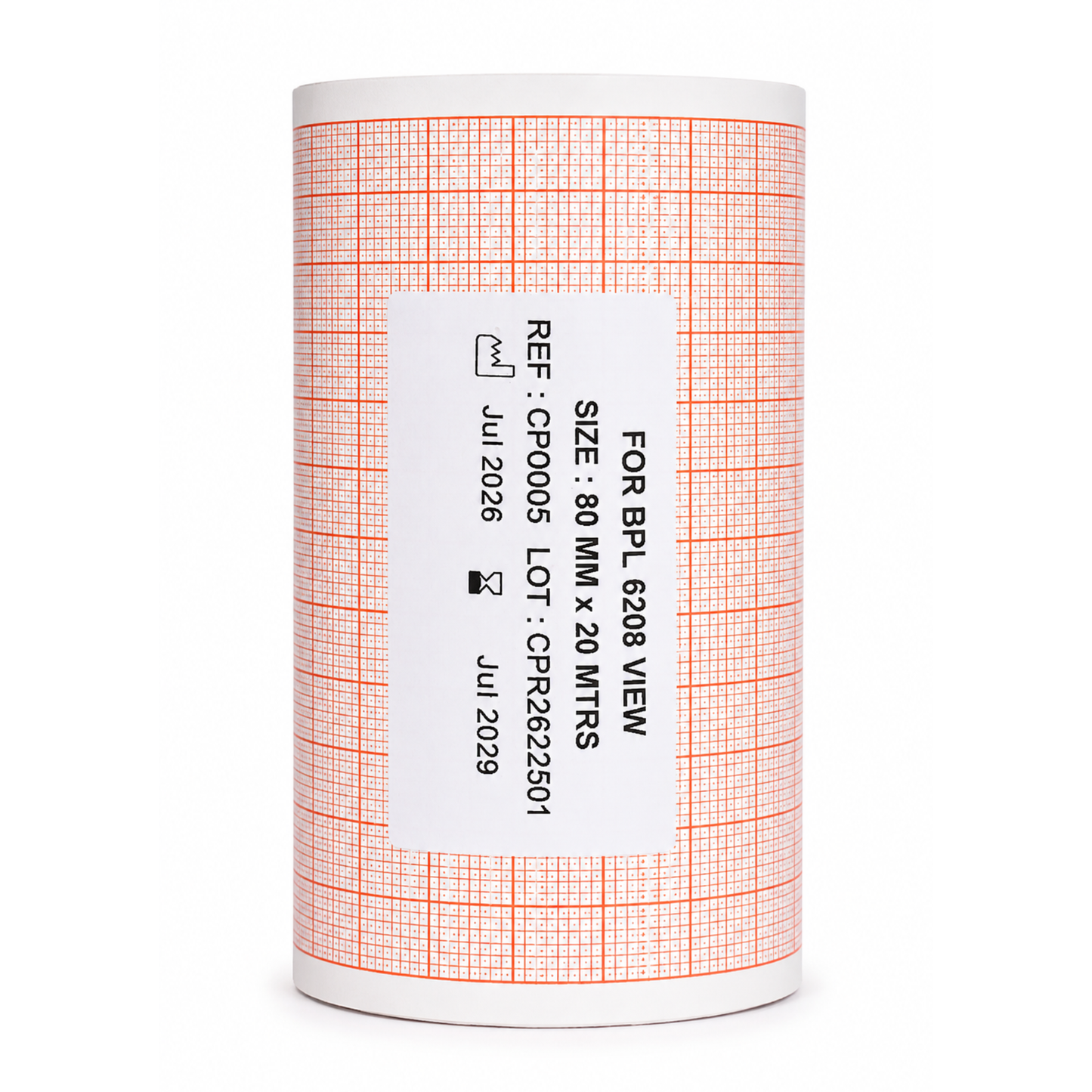 ECG Paper Roll Compatible with BPL 6208 View  ECG Machine (Pack of 15)