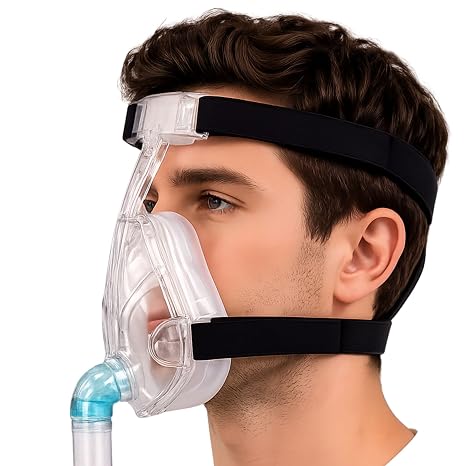 BiPAP Full Face Mask, Non-Vented, Medium Size