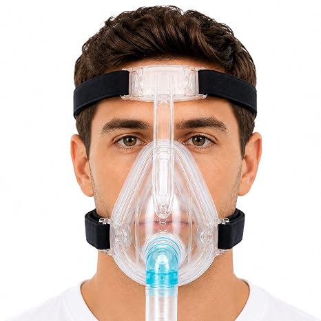 BiPAP Full Face Mask, Non-Vented, Large Size
