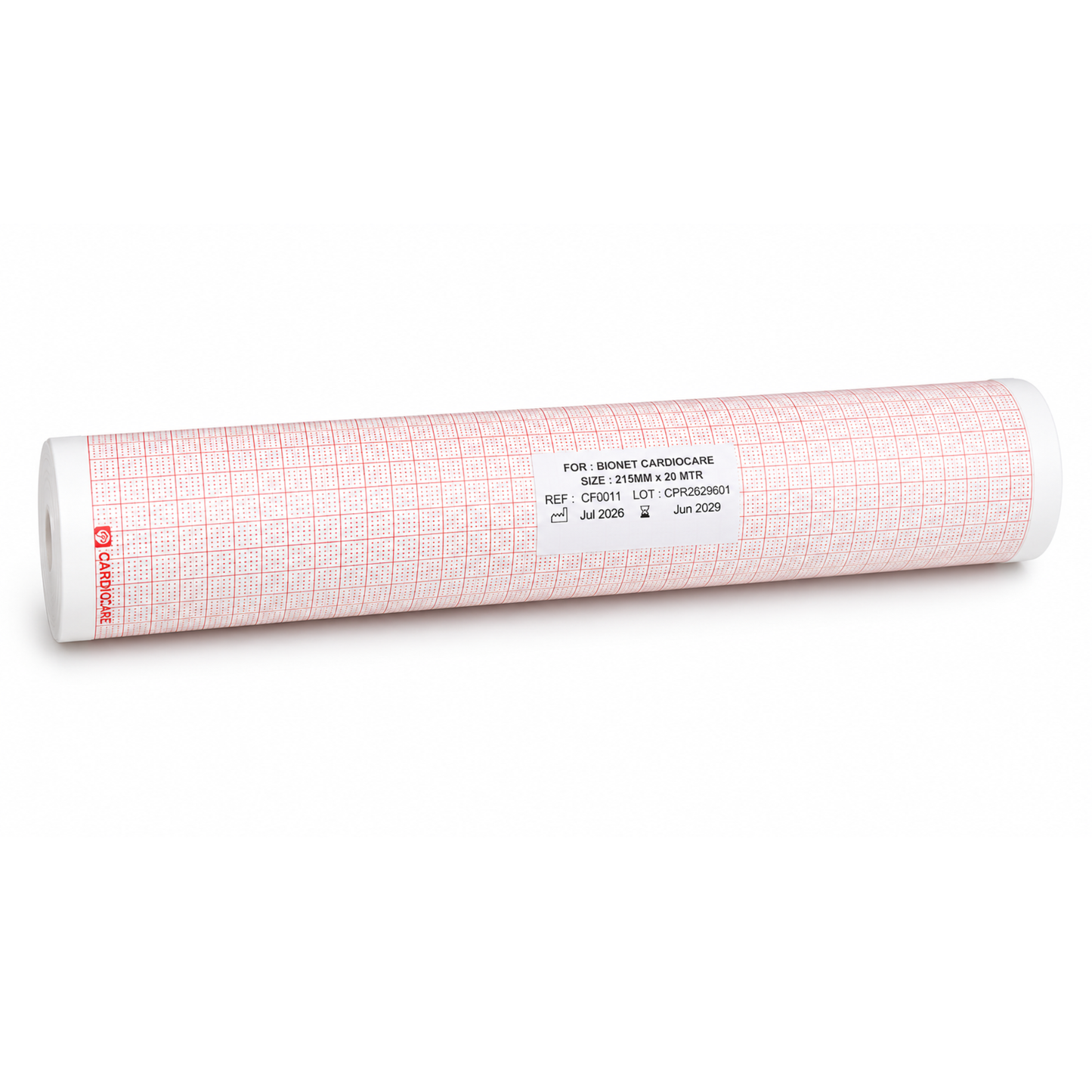 ECG Paper Roll Compatible with Bionet Cardiocare 2000 ECG Machine (Pack of 5)