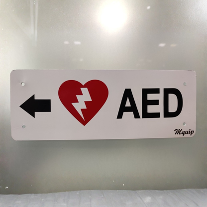 AED Signage Direction Sign
