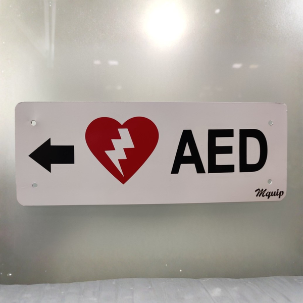 AED Signage Direction Sign