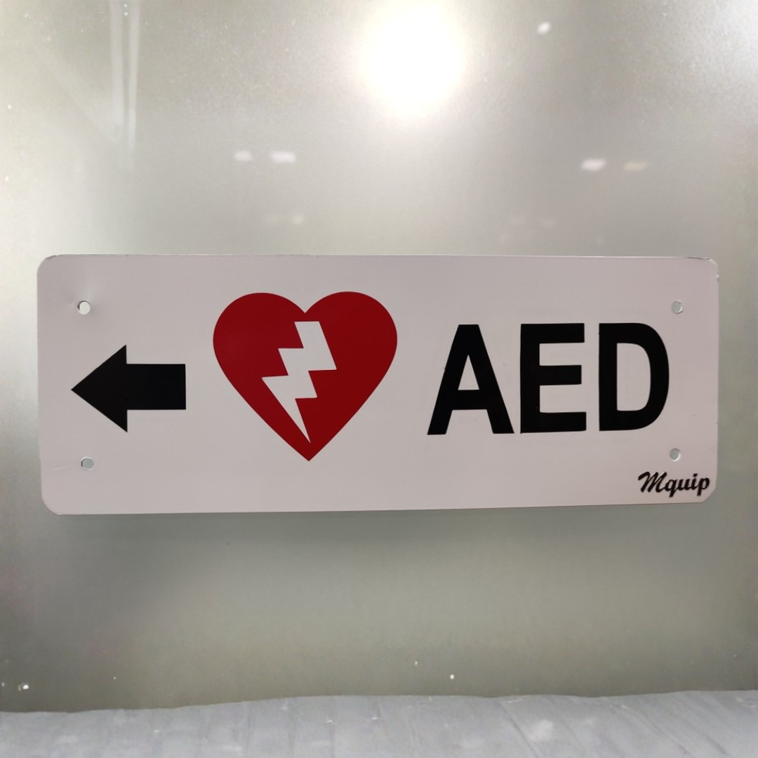 AED Signage Direction Sign